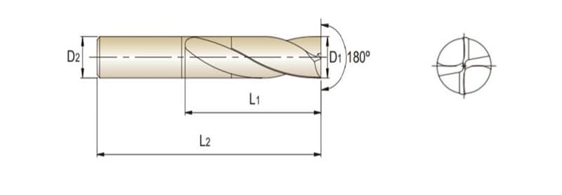 D/D FLAT BOTTOM 2D OHNE INNENKÜHLUNG (X-COATING)