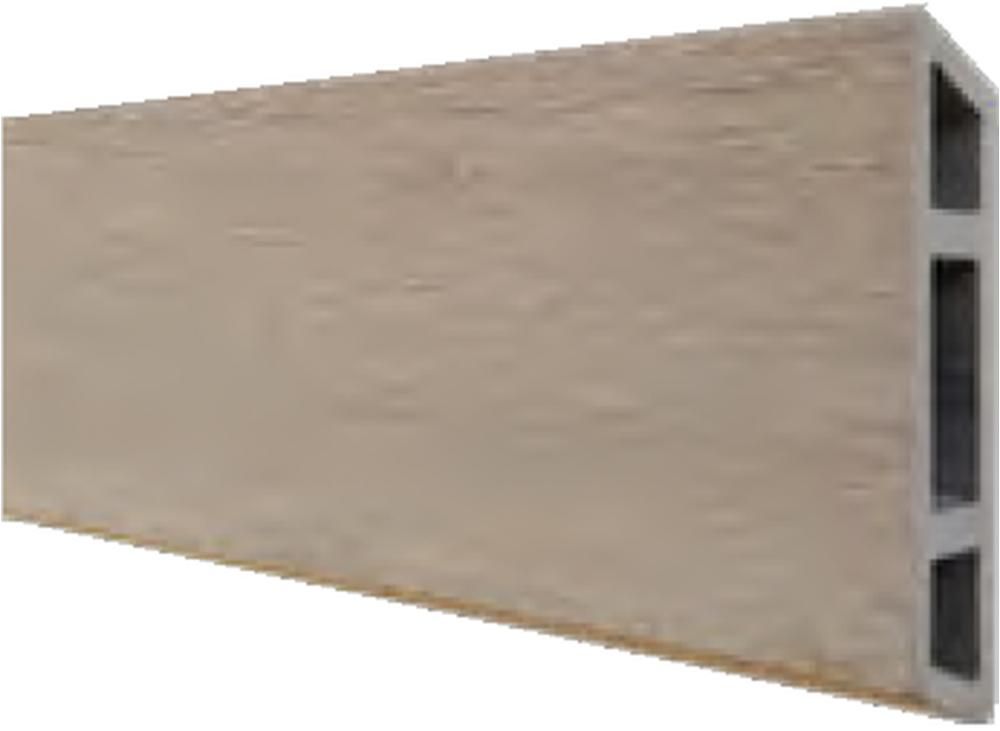 HANÖ-Serie SAND BPC-Rhombus-Steckzaun 20 x 75/68 x 1793 mm 20 x 75/68 x 1793 mm