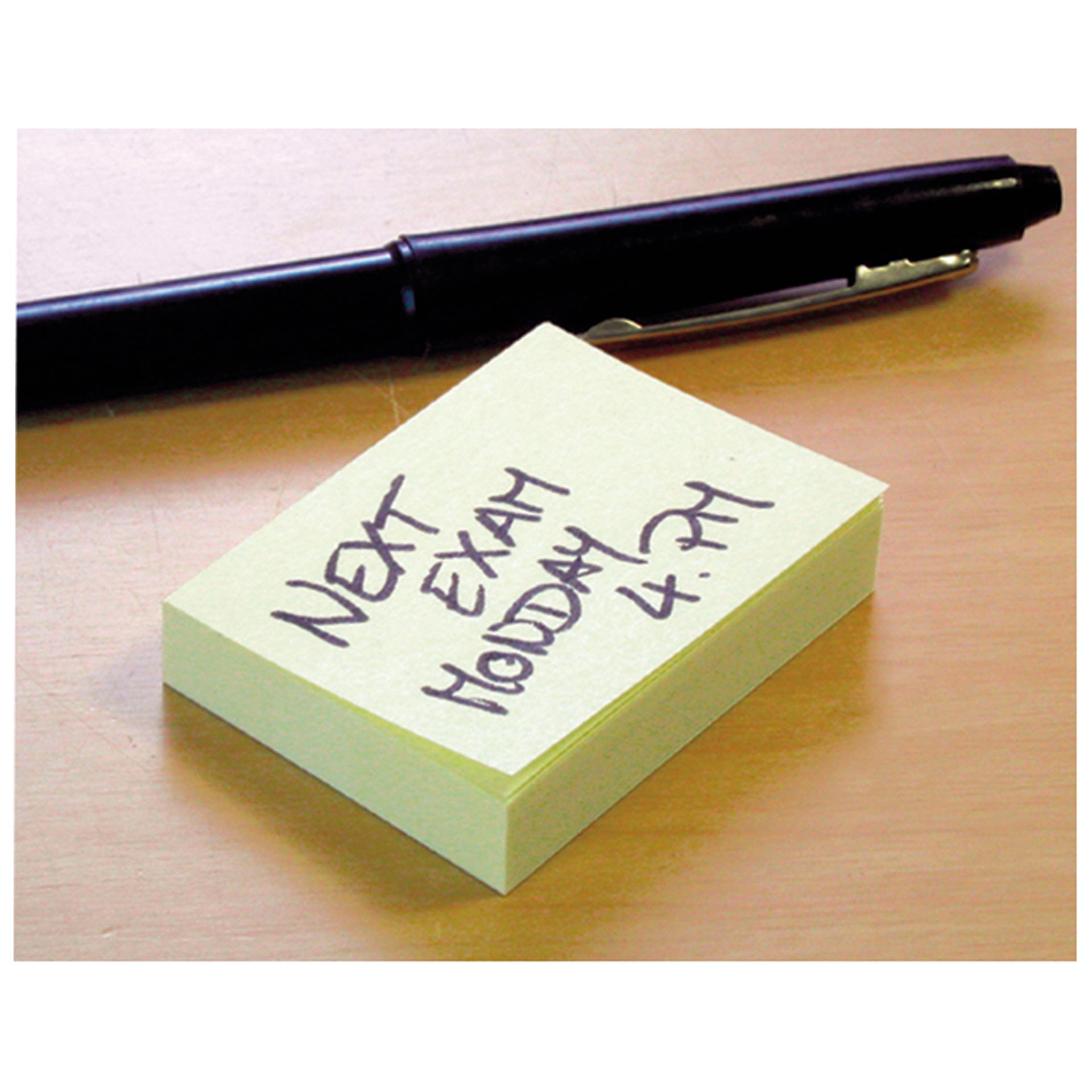 Haftnotiz Office Notes 100x75mm 100Bl. gelb