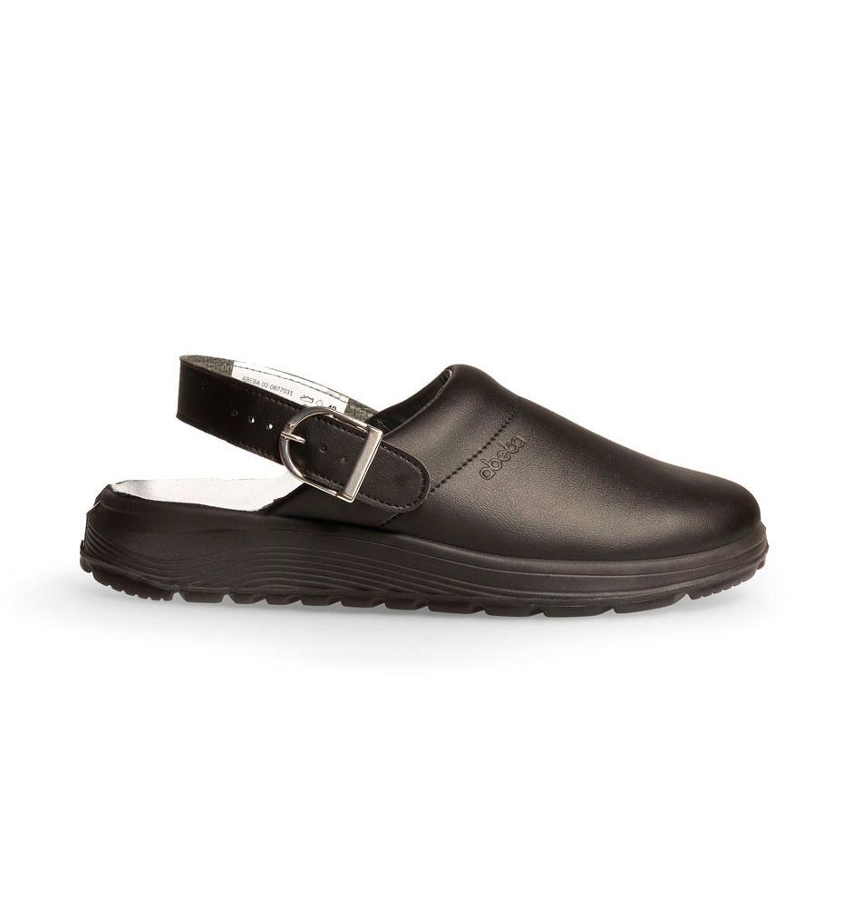 Active Clog schwarz mit Schnalle - 44