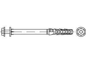 ART 88542 FISCHER-Rahmendübel SXR 10 x 180 FUS A4 S