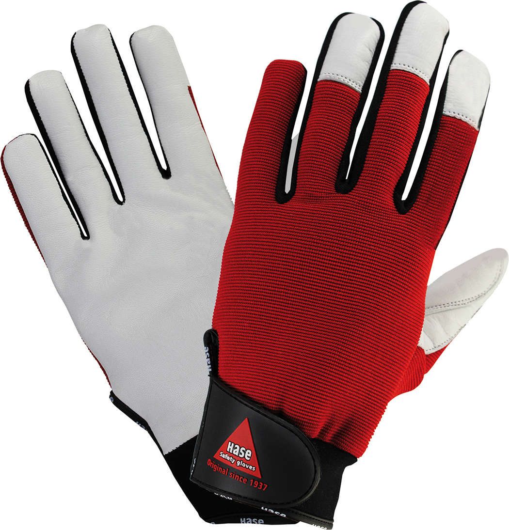 Handschuh PowerGrip3, Nappaleder m. Klett,Gr.10