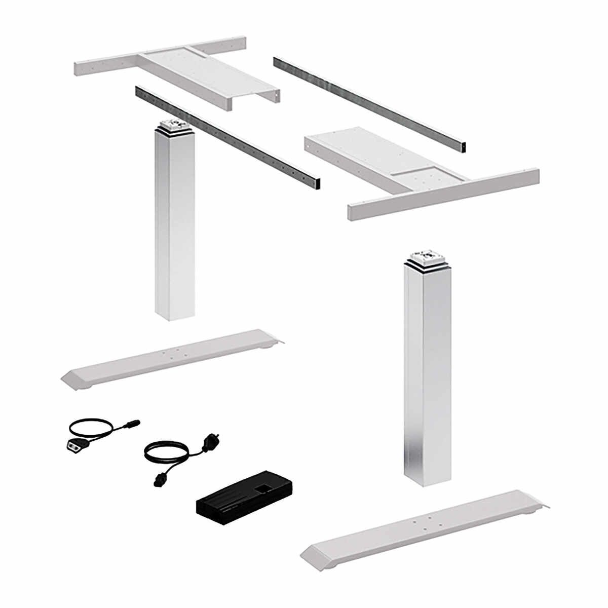 LegaDrive Systems Tischgestell-Set Basic, weiß