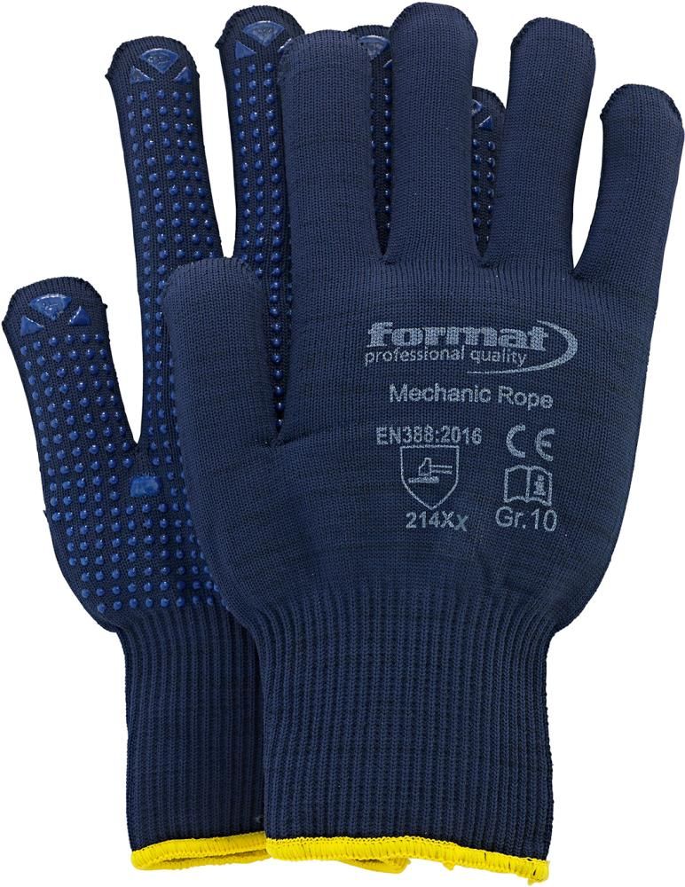 Handschuh Mechanic Rope, Gr.7, FORMAT