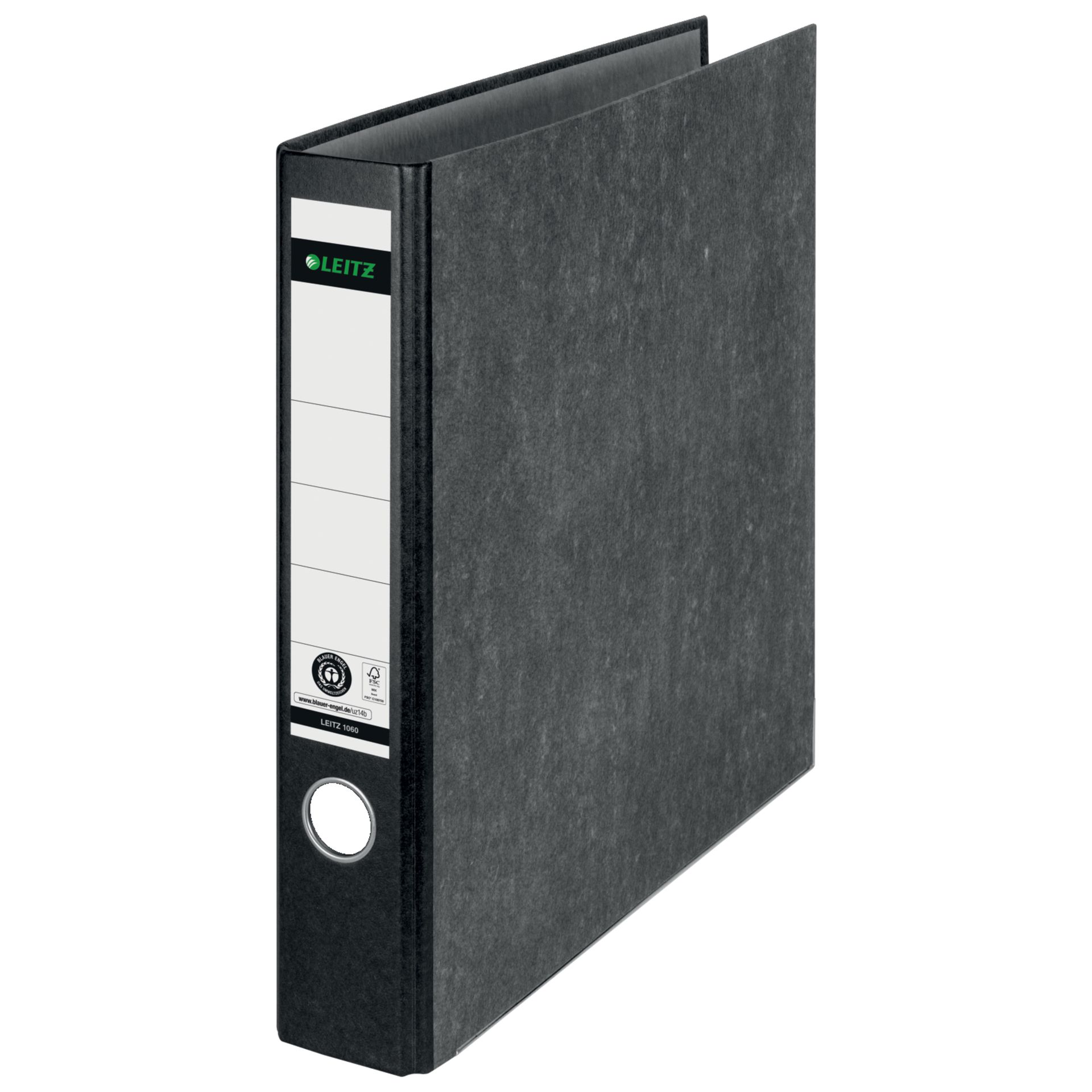 Ordner 180 Grad DIN A4 59mm Pappe schwarz