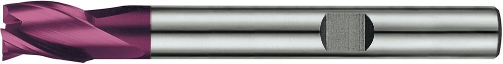 Langlochfräser DIN327 HSSE-PM TiAlN kurz Z3 2mm FORMAT