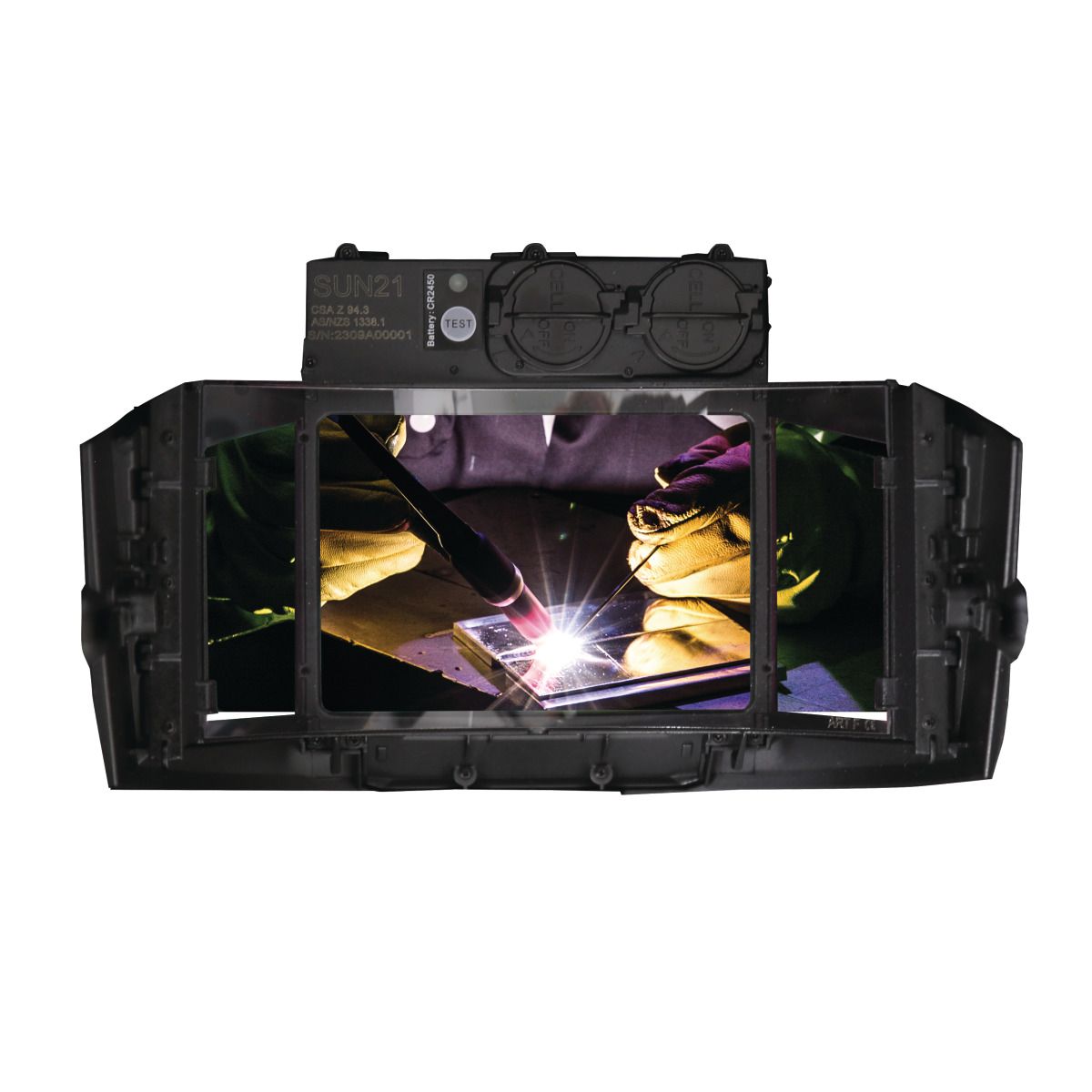 Automatik-Schweißschutzhelm Schweisskraft VarioProtect PANORAMA-W-2 TC