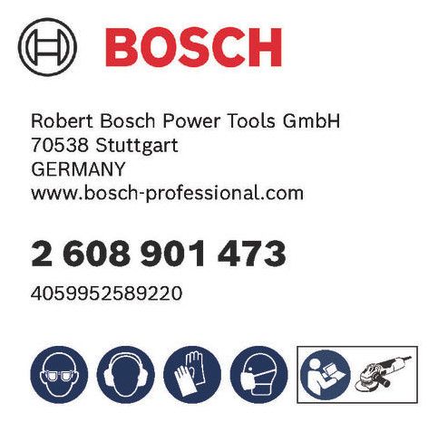 BOSCH Fächerschleifscheiben
