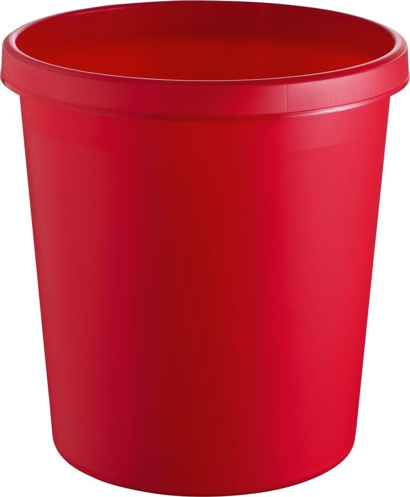 Papierkorb 45 l 480 mm rot helit