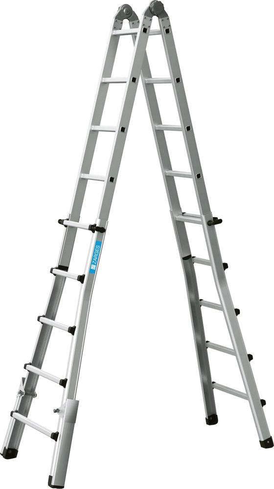 Teleskopleiter Variotec V 4-teilig, 4 x 5 Sprossen