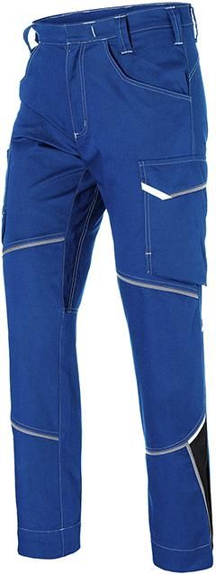 Hose ICONIQ, kornblumenblau/schwarz, Gr.40 Kübler