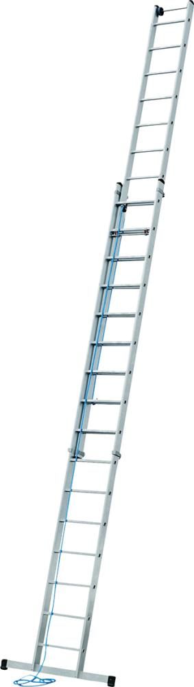 Seilzugleiter Skyline 2E 2x14 Sprossen Leiterlänge max 7,21 m Arbeitshöhe 7,90 m ZARGES