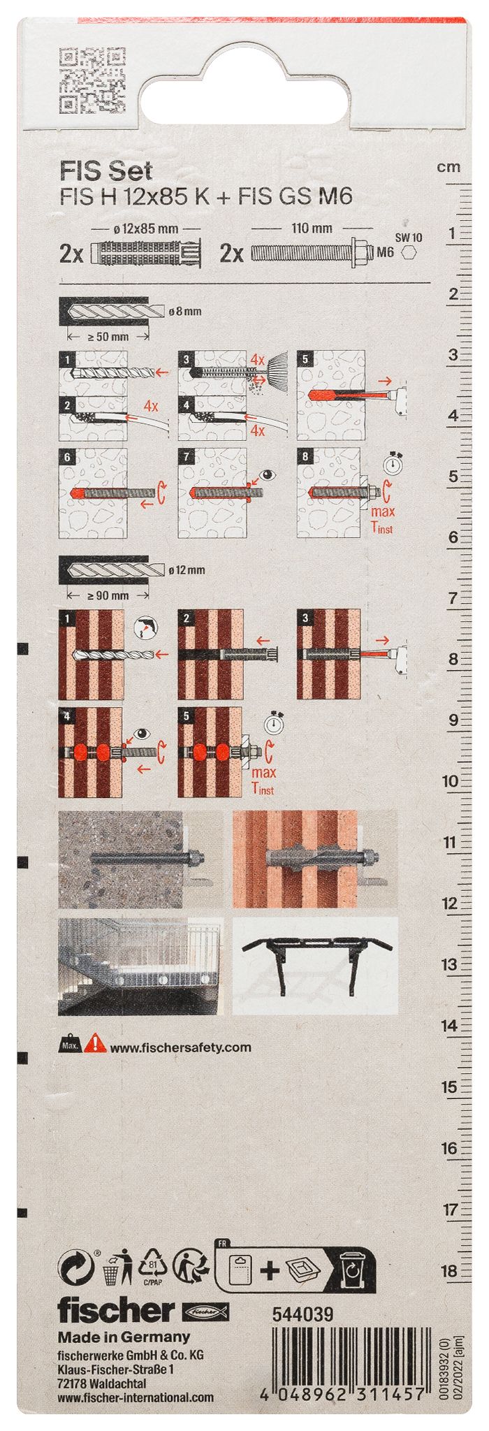 Injektions-Zubehör Set M6 K (2)