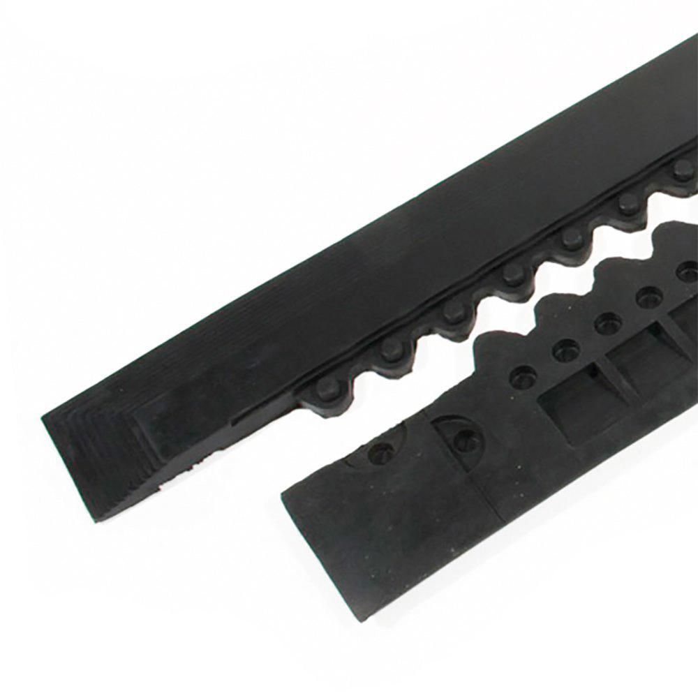 Randleiste Solid Fatigue-Step weibliche Kante Ecke schwarz