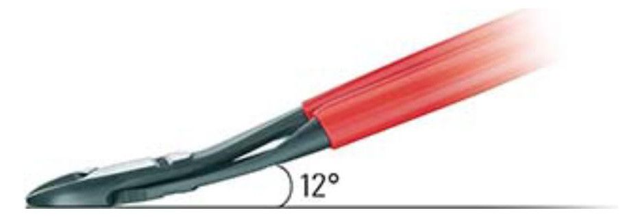 KNIPEX Kraftseitenschneider, poliert