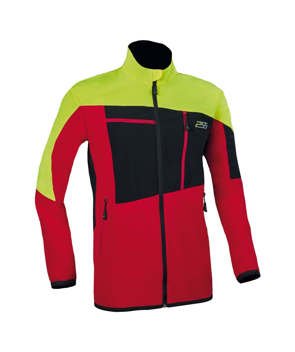 PSS X-treme Funktionsjacke Breeze rot/gelb - Gr. 3XL