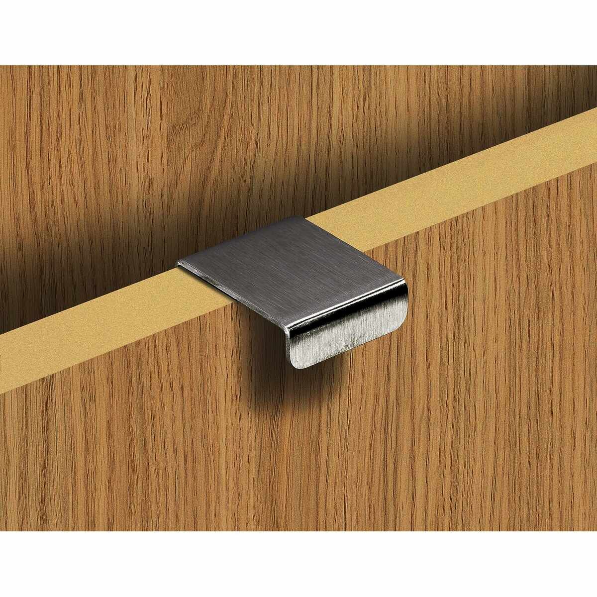 Griff Narni, Bohrabstand 20, L 30 mm, B 37 mm, H 2