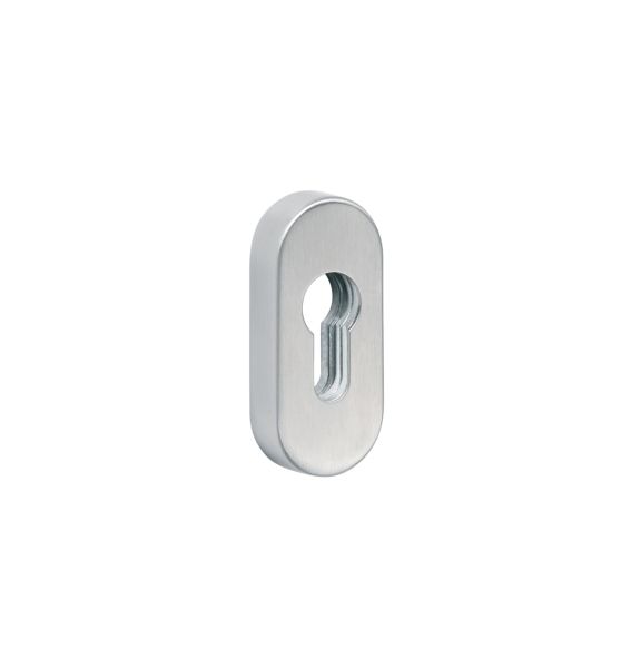 Topform Schieberosette oval Edelstahl PZ