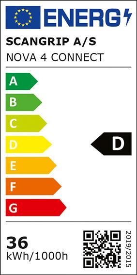 Akku-Arbeitsleuchte NOVA 4 CONNECT 400-4000Lumen ohne Akku SCANGRIP
