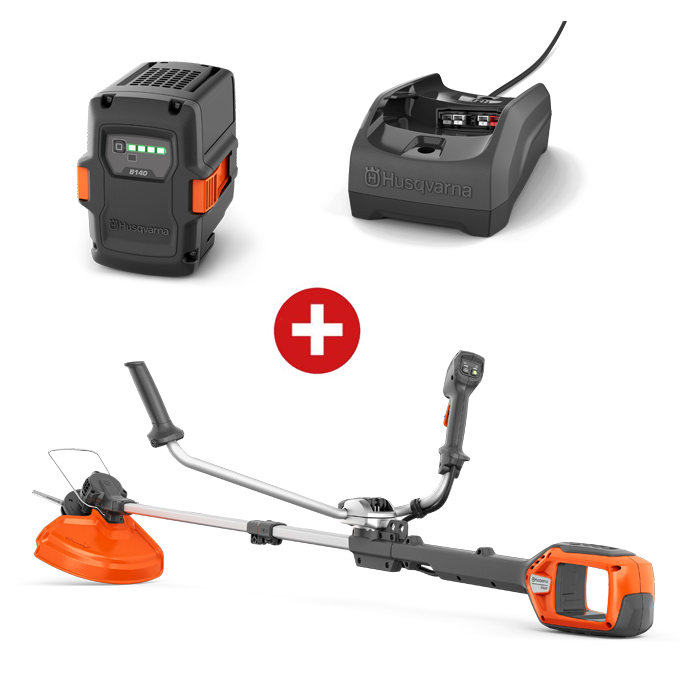 Husqvarna Akku-Motorsense 220iR + B140/C80