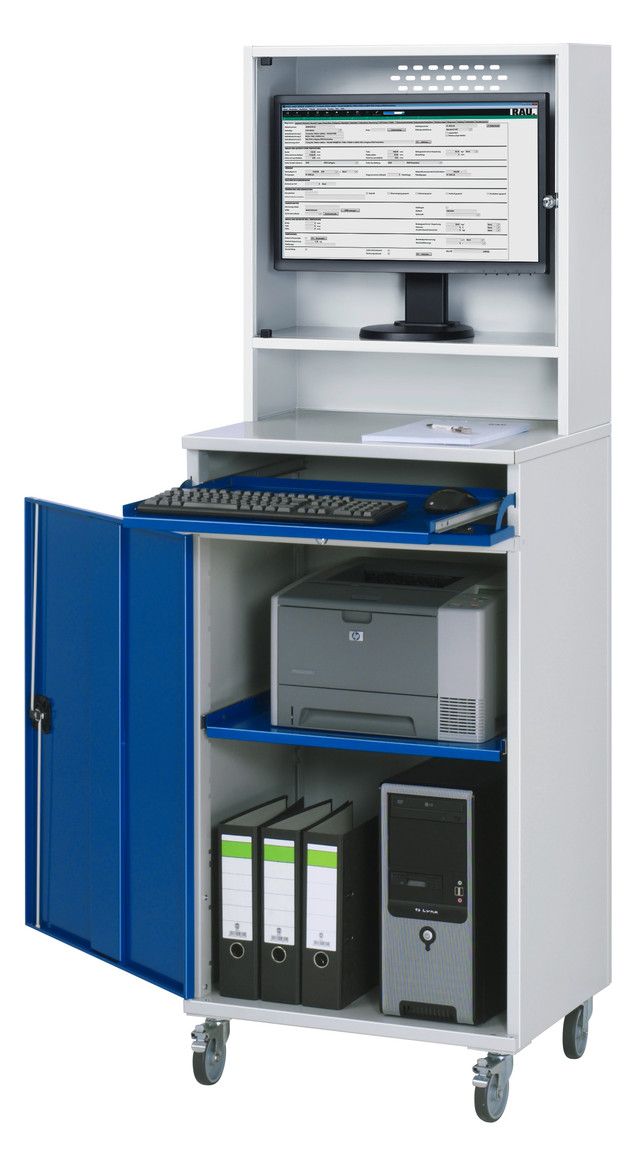 RAU Computerstation, fahrbar