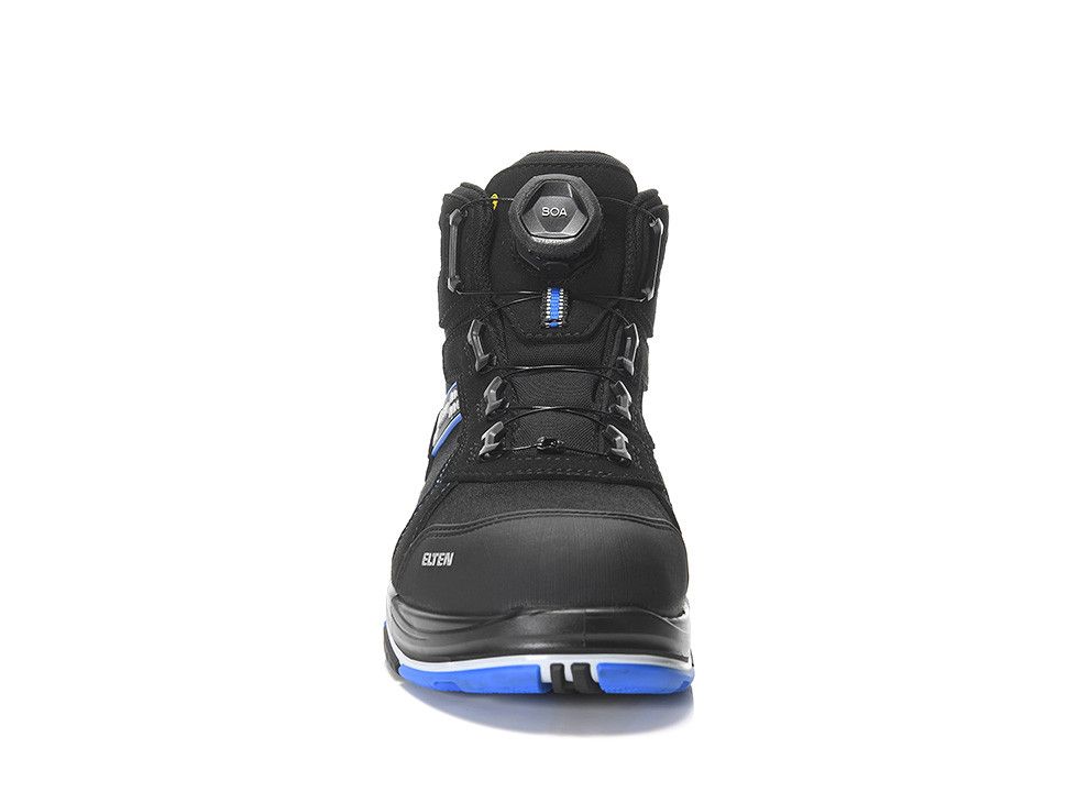 ELTEN IAN XXTP Pro BOA Sicherheitsstiefel Mid S3S ESD, Schwarz, Gr. 44