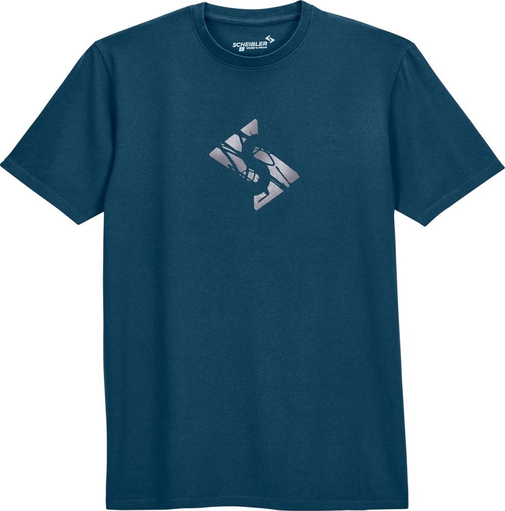Expansible T-Shirt ocean, Gr. L Schweibler Workwear