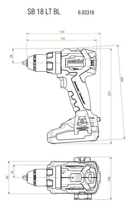 METABO Akku-Schlagbohrschrauber
