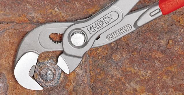 Schraubzange mit Kunststoff-Griffen 250mm KNIPEX
