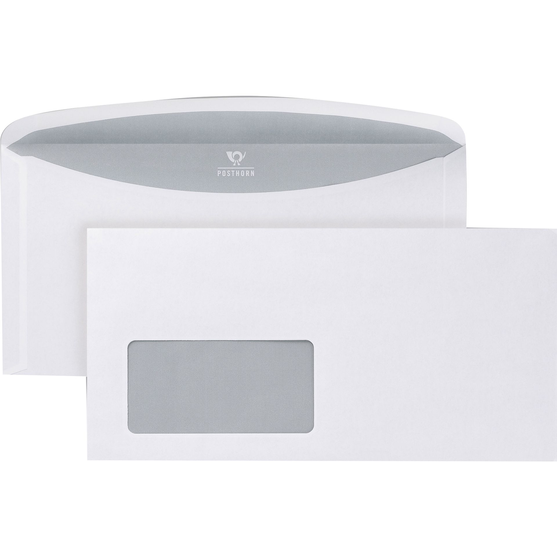 Kuvertierhülle C6/5 mF gummiert ws 1000 St./Pack.