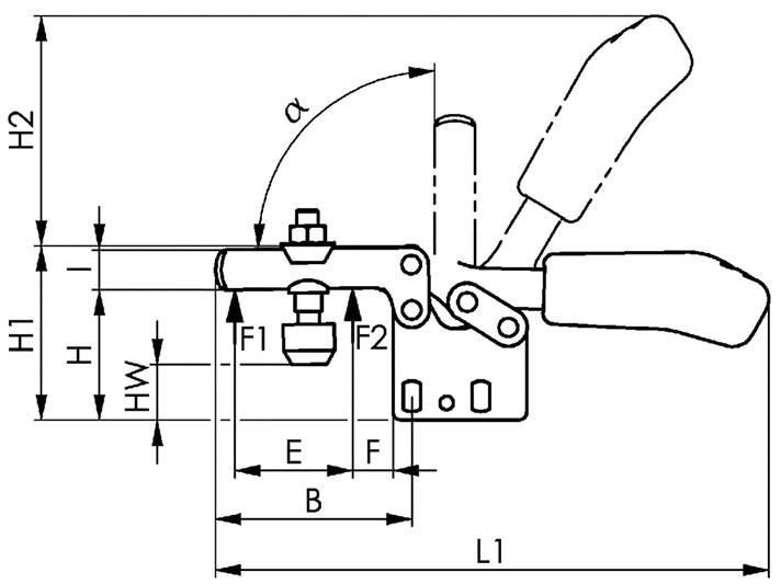 Waagerechtspanner 6832 Gr.0 AMF