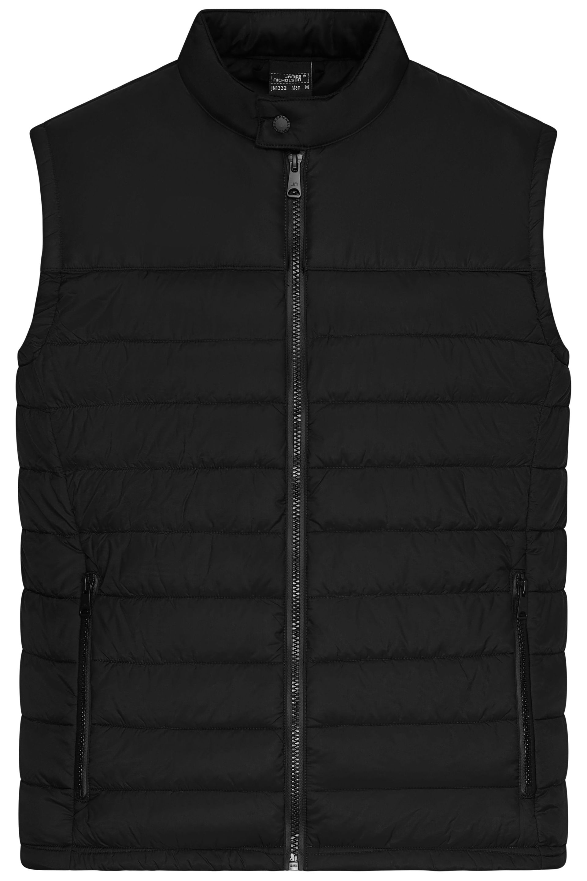 James & Nicholson JN1332 Weste, Schwarz, Gr. M