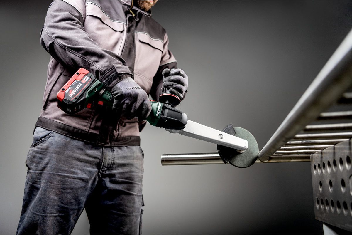 Akku Kehlnahtschleifer KNSVB 18 LTX BL 150 solo Metabo ohne Akku ohne Ladegerät metaBOX