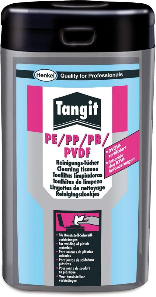 Tangit PE/PP Reinigungs- Tücher (Box a 100 Stück)