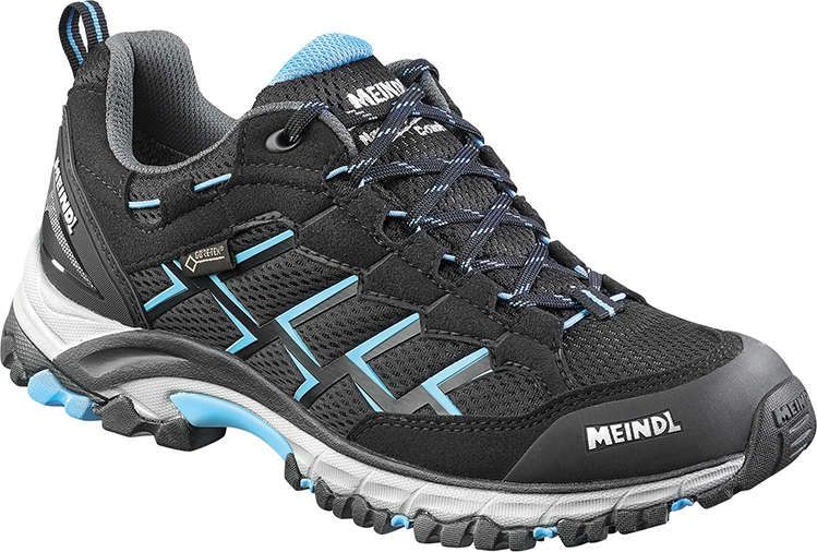 Sportschuh 3823-01 Caribe Lady GTX, Gr. 5 schwarz/azur MEINDL