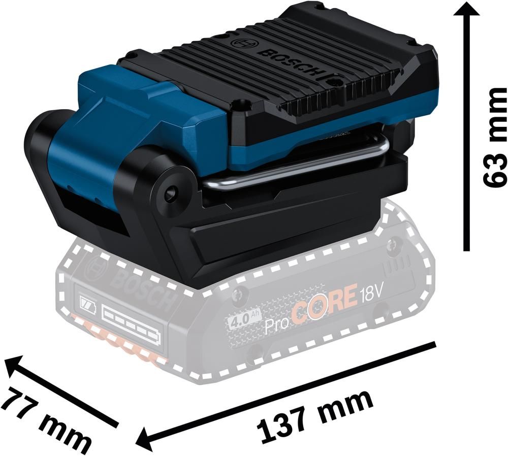 Akku-Lampe solo GLI 18V-800 Bosch