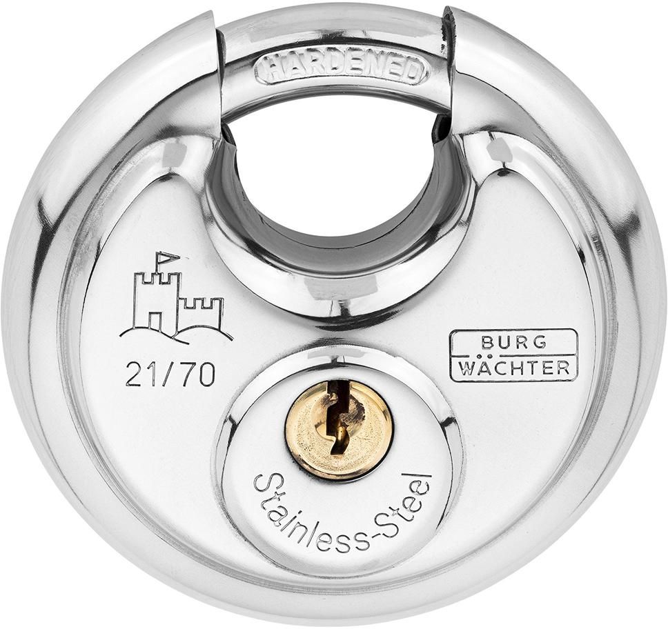BURG-WÄCHTER Diskusschloss Circle21/70Edelstahl