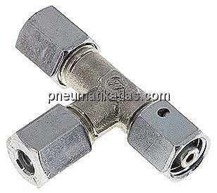 Einstellb. L-Schneidringverschraubung 6 L (M12x1,5), Stahl verzinkt