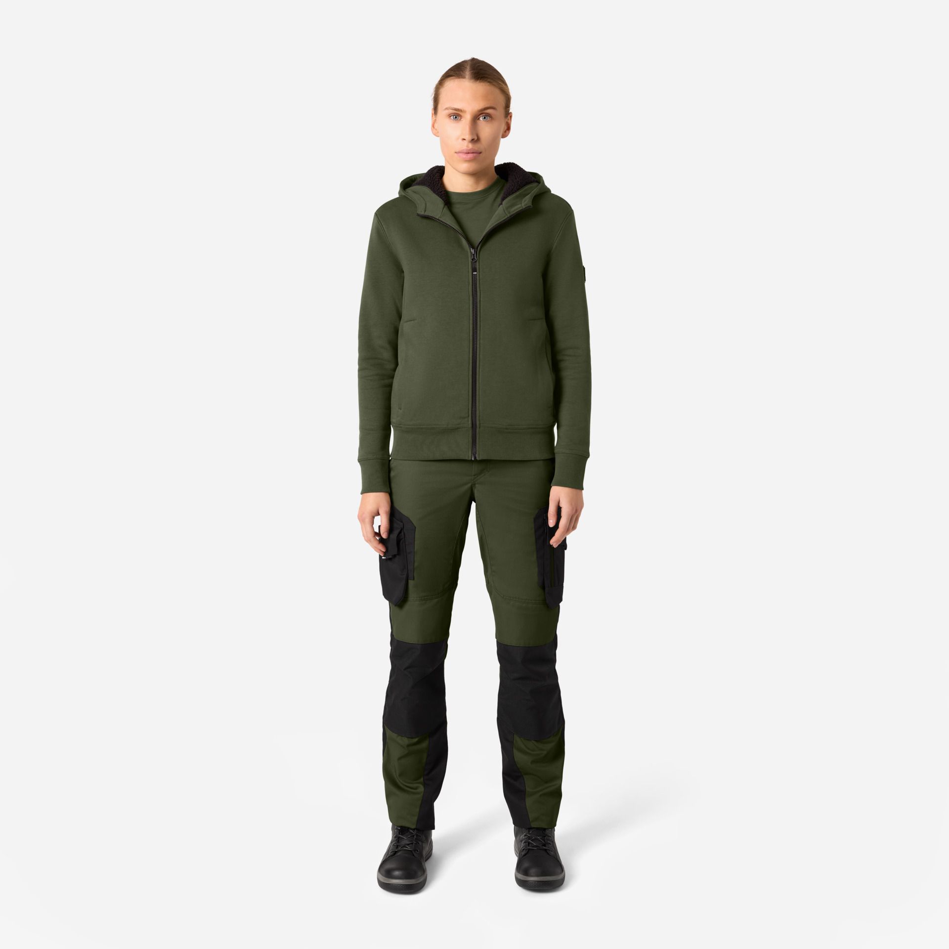 FHB Hoodie-Jacke mit Webpelz HAJO unisex