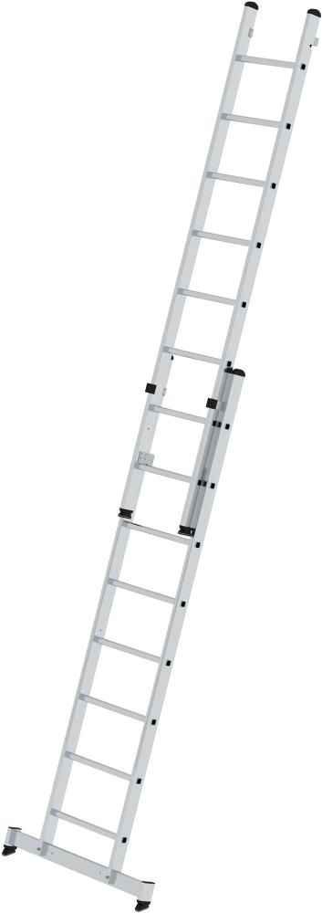 Alu-Mehrzweckleiter 2x8 Sprossen Leiterlänge 4,18m ausgef.Arbeitshöhe bis 5,30 m