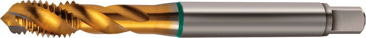 Maschinengewindebohrer DIN371 HSSE-PM TiN Form CM10 GÜHRING