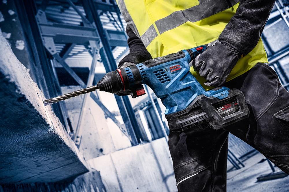 Akku-EXPERT-Bohrhammer EXBH18V-32 F 2xEXBA18V-80 Ladegerät, XL-Boxx
