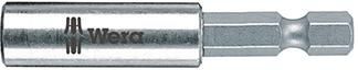 Bithalter 1/4" für 1/4" Bits Magnet + Sprengring 75mm Wera