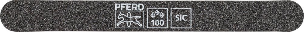 Schleiffeile SF-R147-15-5flexibel, 147x15x5mm, SiCK 100, runde Enden, Pferd