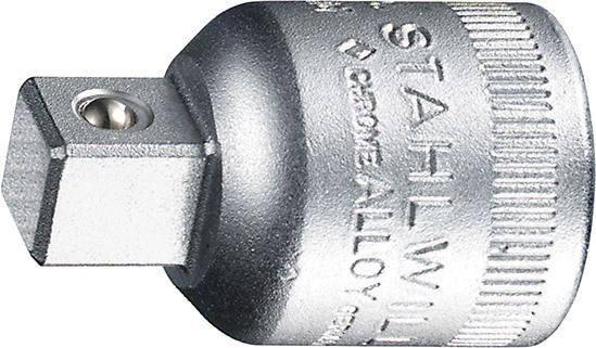Reduzierstück 1/2"-Innenvierkant auf 3/8"-Außenvierkant Stahlwille