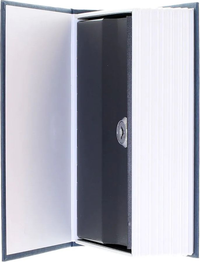 ROTTNER Buchtresor Book Case Blue