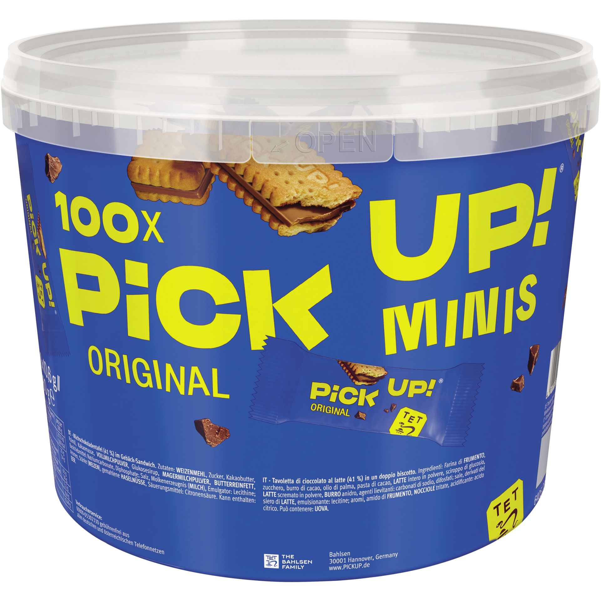 Keksriegel Minis 100 St./Pack.