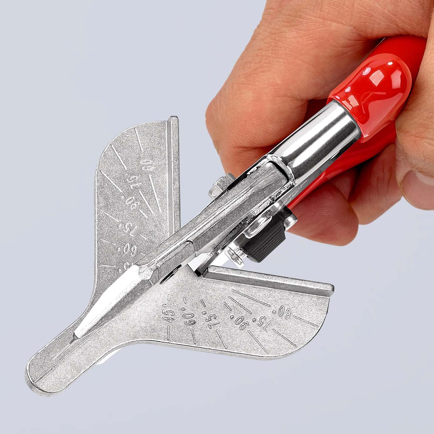 KNIPEX Gehrungsschere für Kunststoff- und Gummiprofile