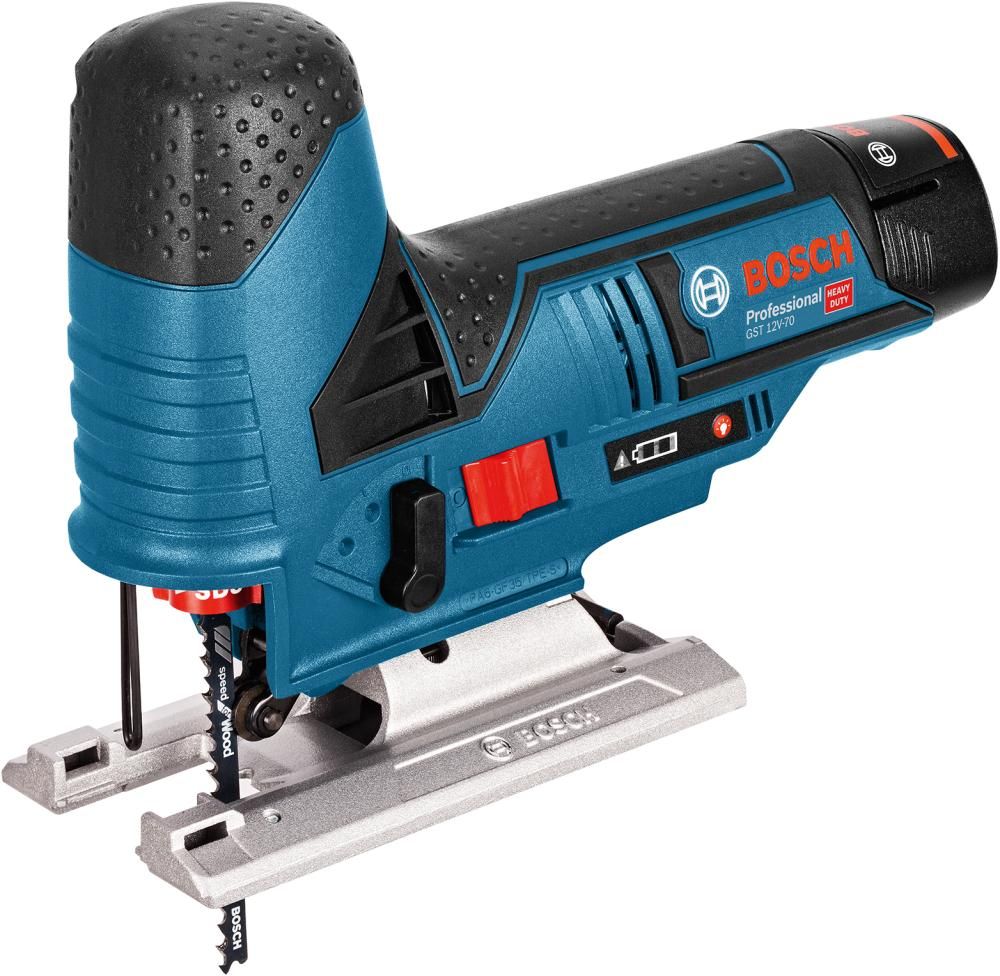 Akku-Stichsäge GST 12V-70 Bosch 2x12,0 V 3,0 Ah Ladegerät GAL1230CVL-Boxx