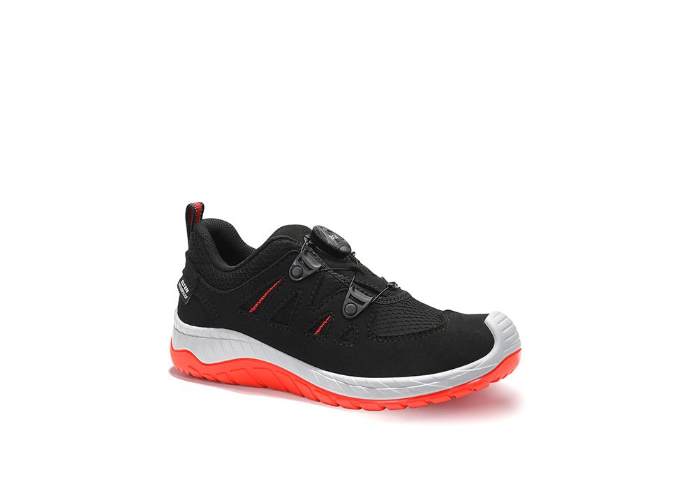 ELTEN MADDOX Kids BOA Sicherheitshalbschuh, Schwarz, Gr. 33